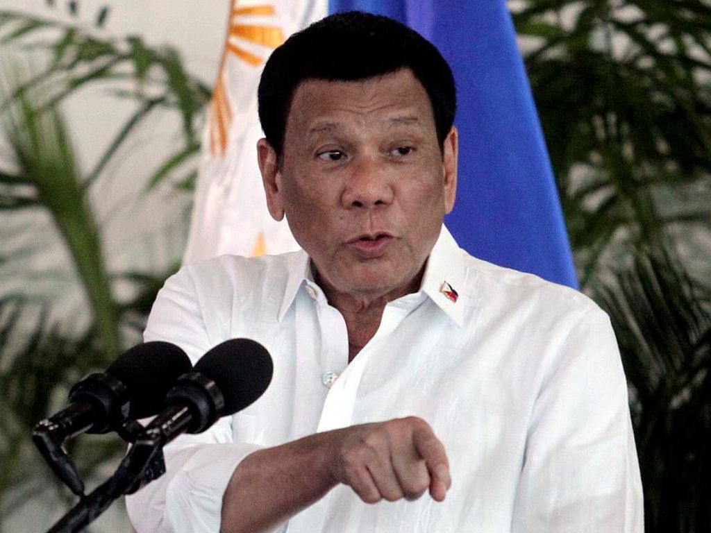 Duterte Nyatakan Tak Akan Perang soal Laut China Selatan, China Apresiasi Duterte Nyatakan Tak Akan Perang soal Laut China Selatan, China Apresiasi