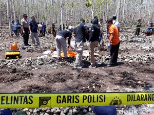 Kerangka Manusia yang Ditemukan di Gunungkidul Diduga Perempuan