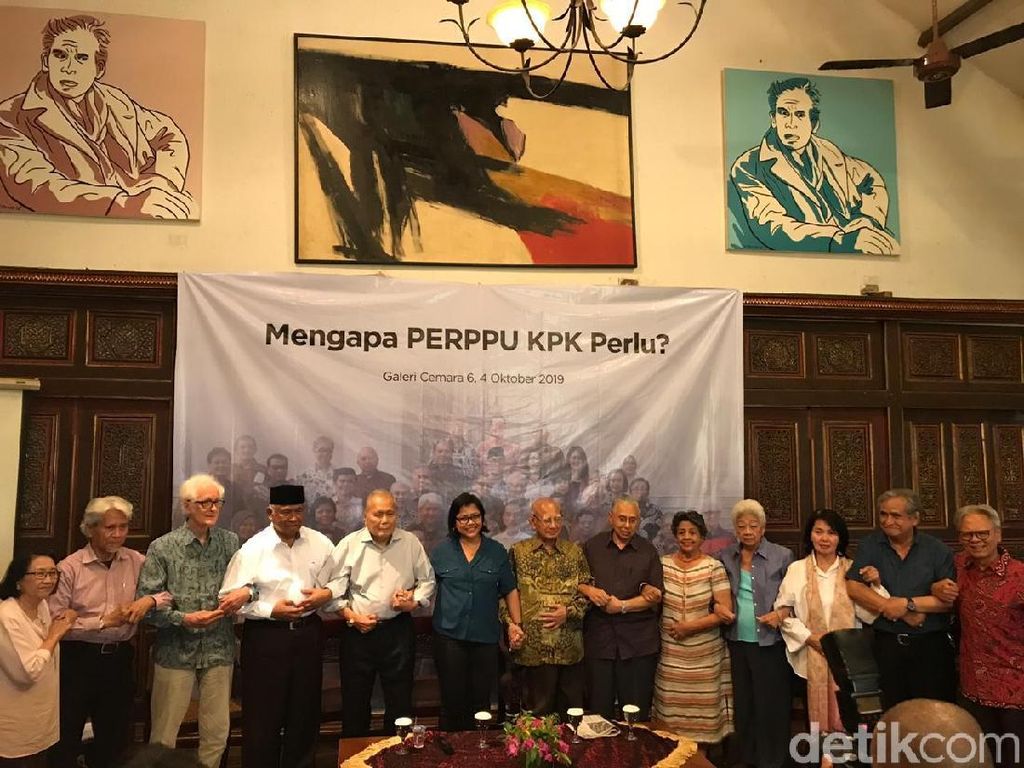Tokoh Nasional Desak Jokowi Segera Terbitkan Perppu KPK Tokoh Nasional Desak Jokowi Segera Terbitkan Perppu KPK