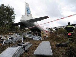 Pesawat Jatuh Saat Akan Lepas Landas di Ukraina, 5 Orang Tewas