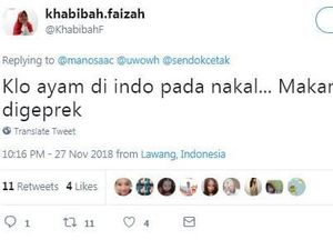 Cuitan Kocak Asal Usul Nama Masakan Ayam yang Bikin Geleng Kepala