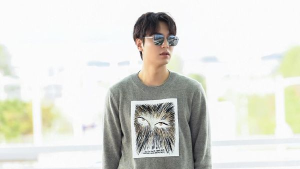 Terbang ke Bali, Lee Min Ho Pakai Baju Serba Dior Rp 127 Jutaan