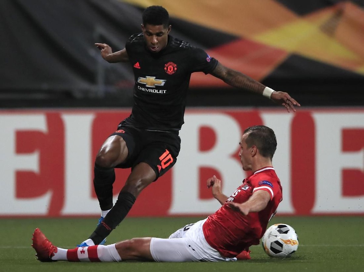 Laga AZ Alkmaar vs MU berakhir 0-0. (Foto: Peter Dejong/AP Photo)