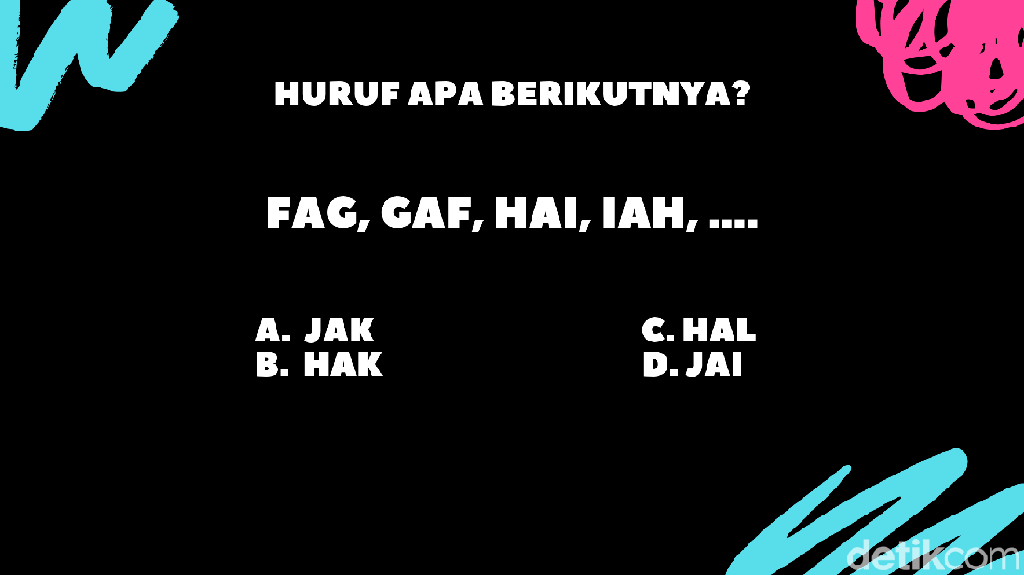Bisa Jawab Teka-teki Psikotes Ini? Yuk Uji Ketajaman Otak Kamu Bisa Jawab Teka-teki Psikotes Ini? Yuk Uji Ketajaman Otak Kamu