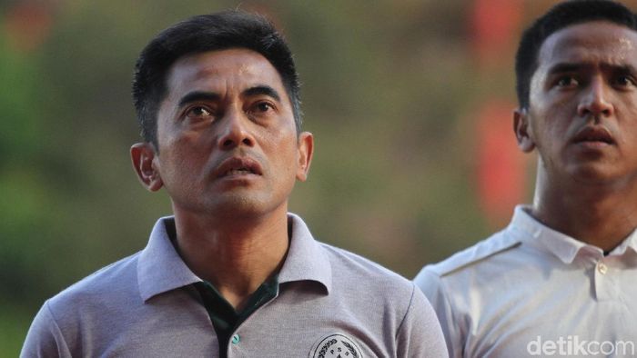 Seto Nurdiantoro memastikan PSS Sleman bisa tampil dengan kekuatan terbaik saat lawan Persib Bandung. (Foto: Rifkianto Nugroho/detikSport) Seto Nurdiantoro memastikan PSS Sleman bisa tampil dengan kekuatan terbaik saat lawan Persib Bandung. (Foto: Rifkianto Nugroho/detikSport)