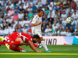 Madrid Vs Granada: Los Blancos Menang, Hazard Cetak Gol Perdana