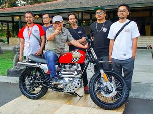 Motor Modif Flat Track Race Ini Disapa Otoseno
