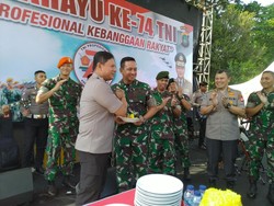 Perayaan HUT Ke-74 TNI di DPR, TNI-Polri Diharapkan Makin Solid