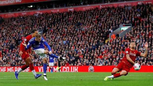 Hasil Liverpool Vs Leicester: Dramatis, Penalti Milner Menangkan Si Merah