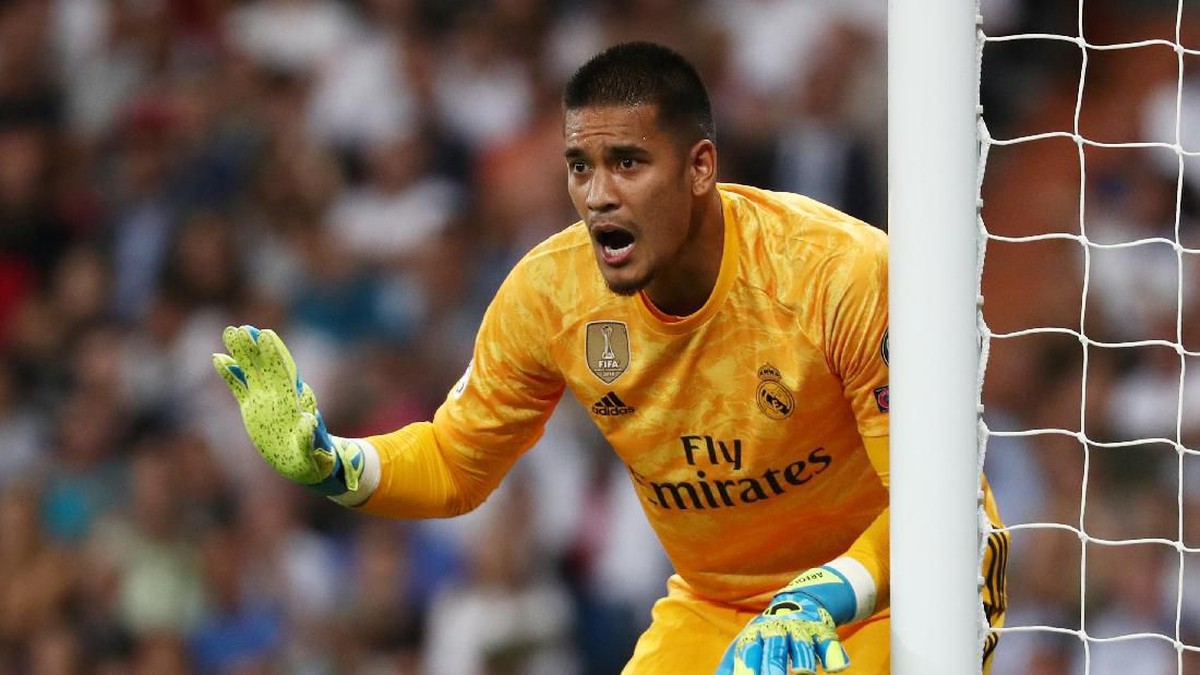 Saatnya Alphonse Areola gantikan Thibaut Courtois sebagai kiper nomor satu Real Madrid? (Foto: Sergio Perez / Reuters)
