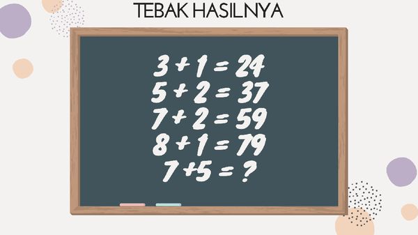 Tebak-tebakan Soal Psikotes Ini Hanya untuk Pemilik Logika Tinggi