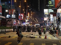 Jurnalis China Ditahan Usai Meliput Unjuk Rasa di Hong Kong