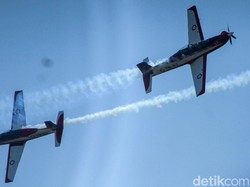 Pesan Menyentuh Selamat Lebaran Tim Aerobatik TNI AU dari Langit RI