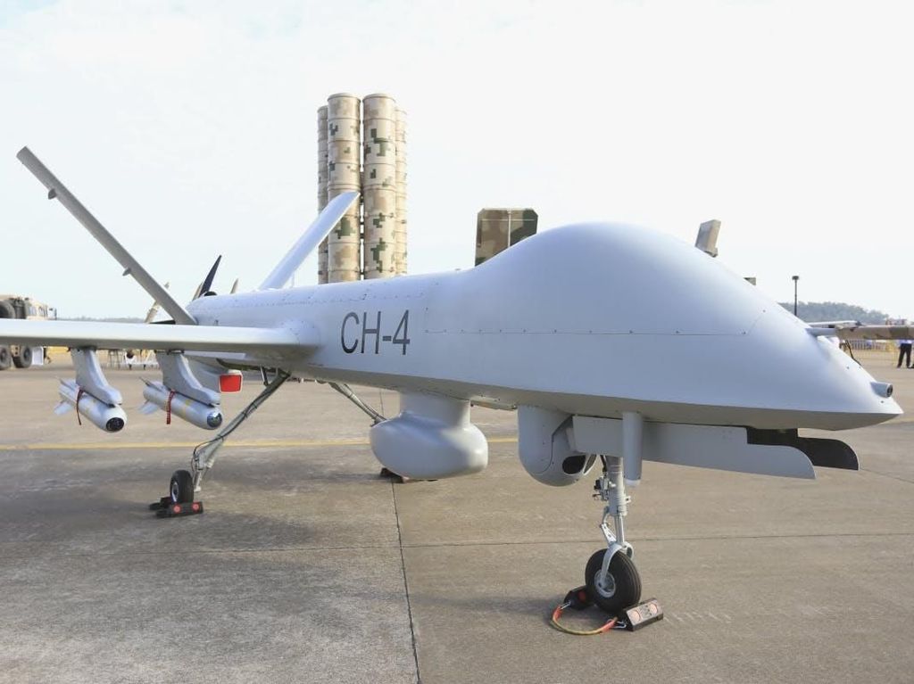 Bedah Teknologi Drone CH-4 yang Unjuk Gigi di HUT TNI Bedah Teknologi Drone CH-4 yang Unjuk Gigi di HUT TNI