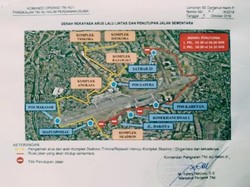 Puncak HUT TNI Ke-74, Lalin Sekitar Halim Perdanakusuma Dialihkan