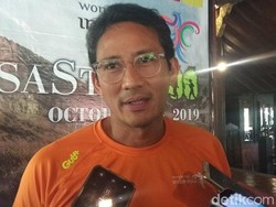 Sandiaga Jawab Isu Jadi Menteri Investasi Kabinet Jokowi