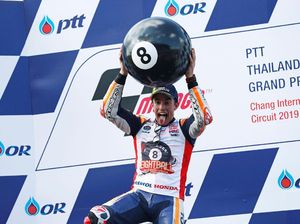Pesta Marc Marquez di Buriram
