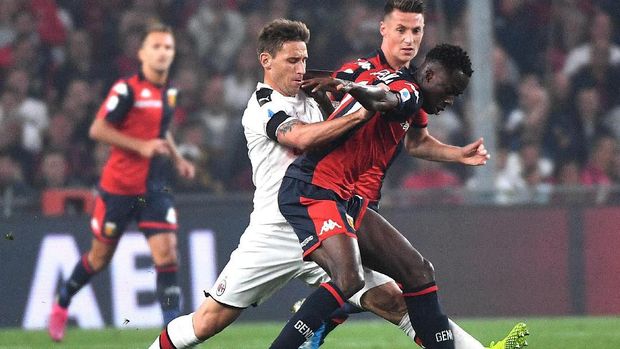 Genoa sempat unggul lebih dulu di babak pertama.