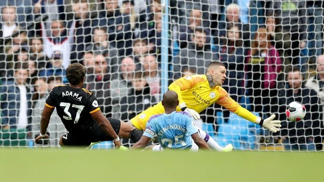 Manchester City ditekuk Wolverhampton 0-2. (Foto: Carl Recine / Action Images via Reuters)