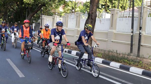 Ratusan Peserta Meriahkan Sepeday PT KAI