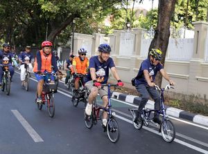 Ratusan Peserta Meriahkan Sepeday PT KAI
