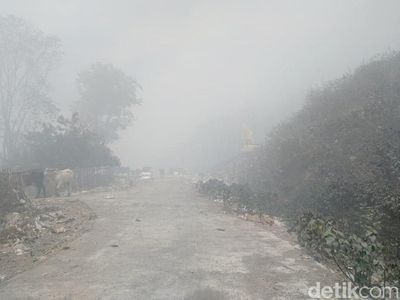 Potret Asap dari TPA Putri Cempo Solo yang Buat Warga Mengungsi