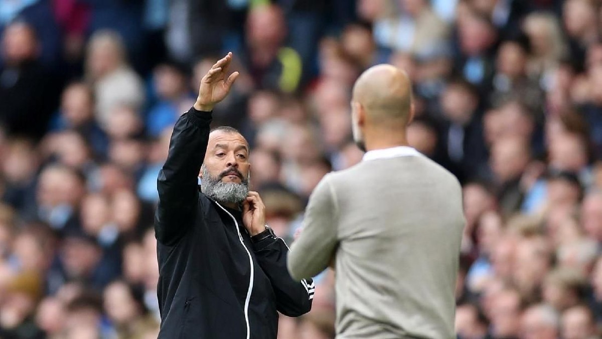 Nuno Espirito Santo jadi momok Pep Guardiola (Carl Recine/Reuters)