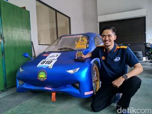 Mahasiswa Ponorogo Bikin Mobil Listrik, Sekali Cas untuk 120 Km Mahasiswa Ponorogo Bikin Mobil Listrik, Sekali Cas untuk 120 Km