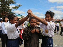 Hari Pertama Sekolah di Wamena Pasca-rusuh, Siswa Pulang Lebih Cepat