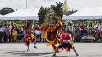 Keren! Kesenian Reog Ponorogo Pukau Warga di Myanmar