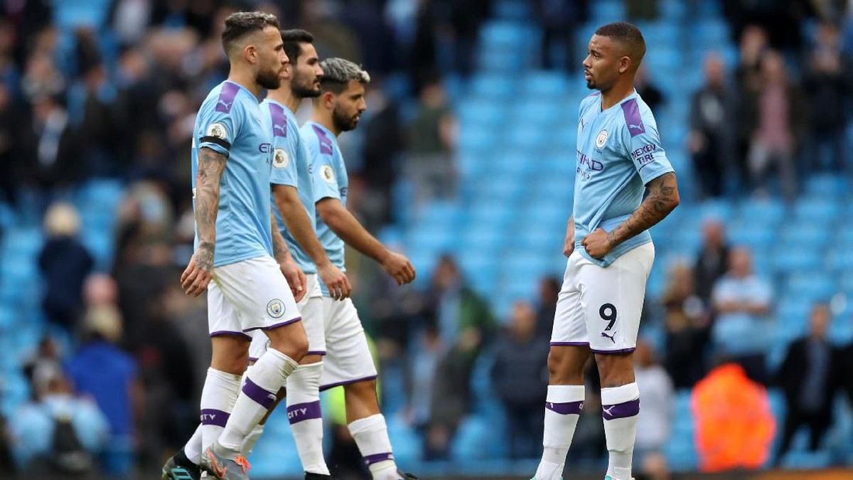 Manchester City kini tertinggal delapan poin dari Liverpool di klasemen Liga Inggris (Foto: Carl Recine/Action Images via Reuters)