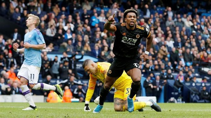 Wolverhampton Wanderers menang 2-0 di kandang Manchester City dalam lanjutan Liga Inggris (Foto: Andrew Yates/Reuters) Wolverhampton Wanderers menang 2-0 di kandang Manchester City dalam lanjutan Liga Inggris (Foto: Andrew Yates/Reuters)