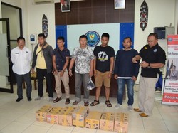 BNN Gagalkan Penyelundupan 38 Kg Sabu di Kalimantan, 4 Orang Ditangkap