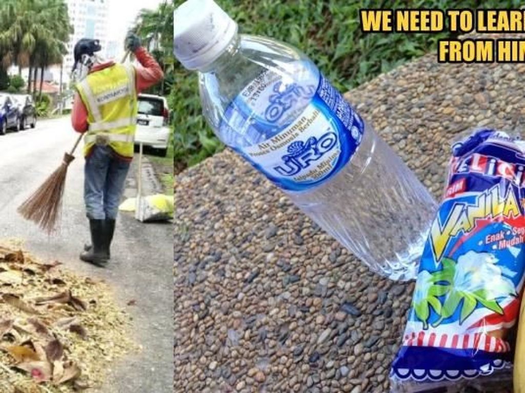 Belikan Roti untuk Tukang Sapu Jalan, Pria Ini Dibalas Senyum Tulus Belikan Roti untuk Tukang Sapu Jalan, Pria Ini Dibalas Senyum Tulus