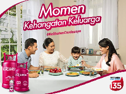 Pinky Menggemaskan, Tabung Gas Ini Jadi Teman Ibu yang Hobi Masak