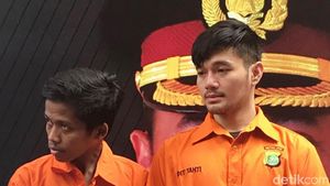 Mata Sembap Daffa di Polda Metro Jaya