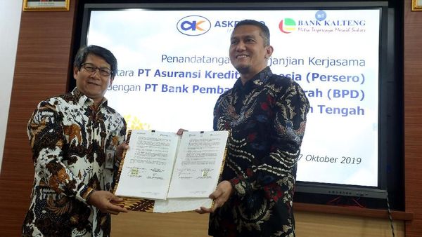 Askrindo Gandeng Bank Kalteng