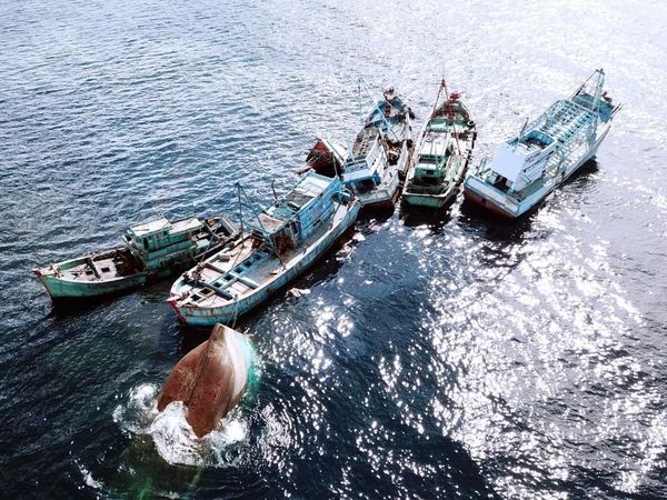 21 Kapal Maling Ikan Asal Vietnam & Malaysia Ditenggelamkan