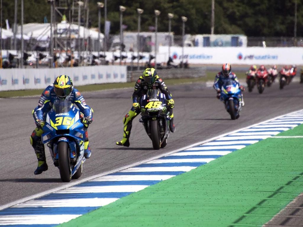 Joan Mir: Rossi Memang Sudah Tua, Tapi... Joan Mir: Rossi Memang Sudah Tua, Tapi...