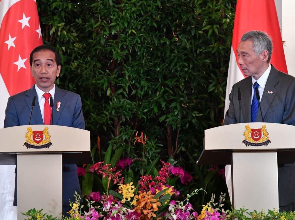 Jokowi: Singapura Pahami Keinginan RI Awasi Wilayah Udara Sendiri Jokowi: Singapura Pahami Keinginan RI Awasi Wilayah Udara Sendiri