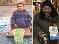 Pengemis di China Meminta-minta Pakai QR Code