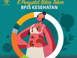 Infografis: 8 Penyakit Paling Bikin Tekor BPJS Kesehatan