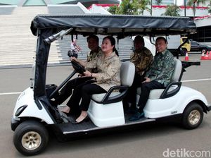 Saat Pimpinan DPR Tinjau Ruangan di Gedung Kura-kura