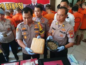 Operasi Nila di Kabupaten Bekasi, 35 Orang Pemakai-Pengedar Ditangkap Polisi