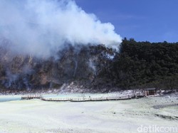 Sempat Ditutup, Wisata Kawah Putih Bandung Kembali Dibuka Besok