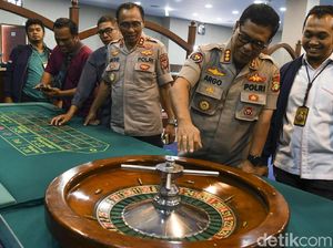 Ini Barang Bukti Judi Kasino di Apartemen Robinson
