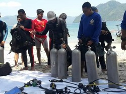 Wilayahnya Berbatasan dengan Laut, Polres Trenggalek Latih Anggota Menyelam