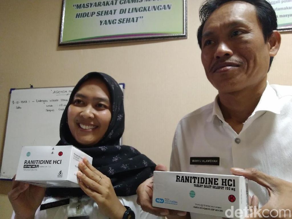 Dinkes Jamin Obat Mag Ranitidin di Ciamis Tak Tercemar NDMA Dinkes Jamin Obat Mag Ranitidin di Ciamis Tak Tercemar NDMA