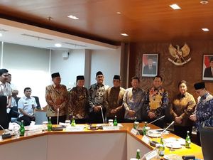 Rapat Perdana, Pimpinan MPR Bahas Pembagian Tugas