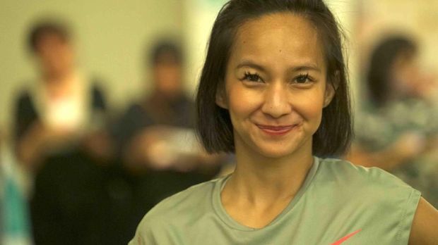 Rahasia perut rata Nadya Putriani